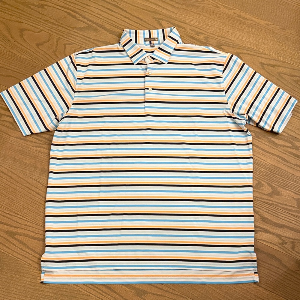 Peter Millar Multicolor Striped Polo Shirt